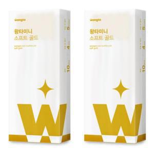 왕타 부드러운 이중 미세모 칫솔 잇몸 미니 골드 20P