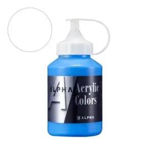 알파 실버 아크릴물감Ⅰ 250ML 901 티타늄화이트