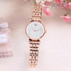 알마니 AR11266 러블리 로즈골드 스몰사이즈 정장 여자 메탈 시계 c