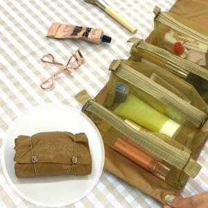 해외여행 두루마리 화장품파우치 메이크업 보관백 가방