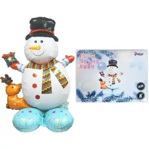 (눈사람) 대형 풍선/캐릭터/파티/장식/이벤트/세트/축하/꾸미기/홈파티/용품/모형/소품/데코용/크리스마스
