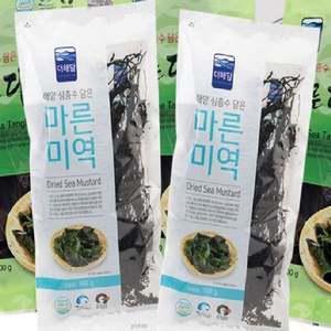 더해담 해초 선물세트 3호 특허 완도 산모 미역 국 기장 용 자연산 출산선물 안전한먹거리