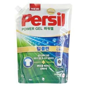 액체세제 2.1L 드럼일반겸용 파워젤 퍼실파워젤 퍼실액체세제 세탁세제 빨래세제 물비누