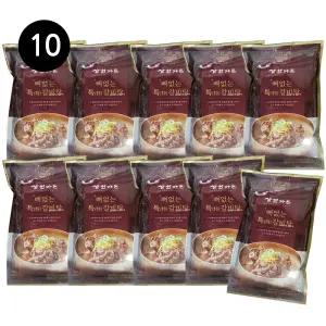삼원가든 뼈없는 특 갈비탕 700g 10팩
