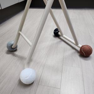 장판 눌림 방지 테니스공 의자 커버 체어 슈즈 받침 4P 찍힘 끌림 쇼파 다리 발 소리 소파 식탁 자국 보호
