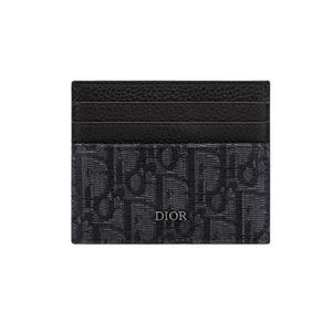 디올 블랙 Dior Oblique 자카드블랙 그레인 송아지가죽2ESCH135YSEH03E