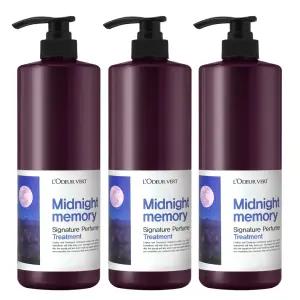 2 +1로더베르 퍼퓸 대용량 트리트먼트 미드나잇메모리 1L 3개