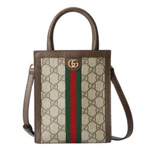 (백화점AS가능)(선물포장)풀구성품  오피디아 미니 크로스백 브라운 772317