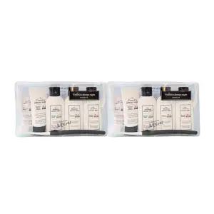 애경 트래블 어메니티 키트 휴대용 세면도구 여행용 세트 2호 x2개