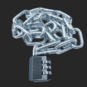 튼튼한 쇠사슬자물쇠 강력와이어 자전거 비밀번호열쇠