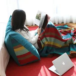 오리고 셔벗 삼각 등쿠션 중형 솜포함/ 9color 228202