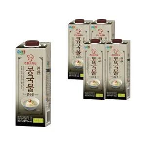 정식품 간단요리사 진한 콩국물 검은콩 950ml 4팩