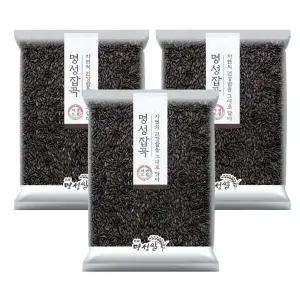 [내일도착] 국산 찰흑미 800g 3봉 밥맛 좋은 햅쌀 흑미 / 건강한 잡곡