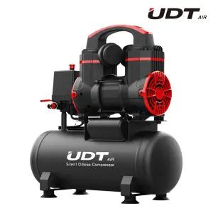 UDT 저소음 콤프레샤 UDS-90008 소형 컴프레셔 오일리스 8L