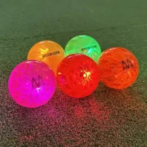 웨이메이커 WAYMAKER 투명 LED 3피스(3겹) 파크골프공 야광 발광 파크 골프 볼 라이트닝볼