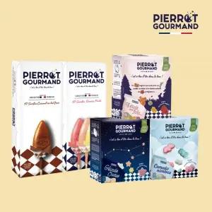 [피에로구르망][정식판매처] 피에로구르망 롤리팝(과일맛,카라멜맛) & 젤리(각 젤리 3종 1박스씩) 패키지