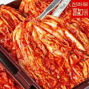전라도할매 국내산 원재료 프리미엄 배추김치 2kg