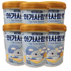 남양 아기사랑 수 어드밴스 분유 1단계 800g x6캔