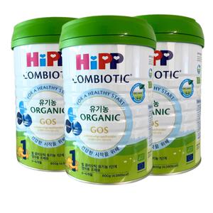 힙 콤비오틱 유기농 분유 1단계 800g x3캔