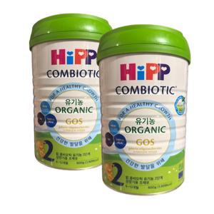 힙 콤비오틱 유기농 분유 2단계 800g x2캔