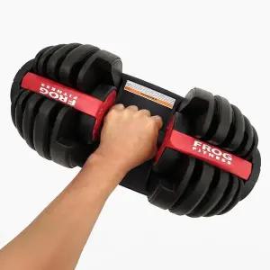 [플러그피트니스]넥스트 트위스트락 무게조절 덤벨 24kg V2 I 아령 홈짐 15단계조절