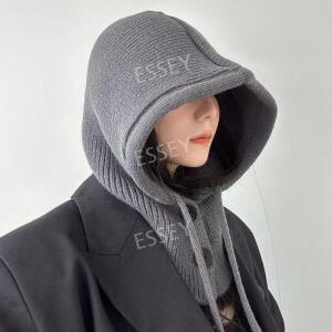 니트 바라클라바 남자 넥워머 목토시 겨울 빅사이즈 여자 후드