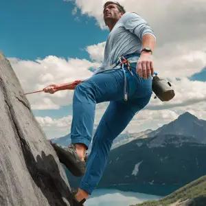 [테슬라]CQR 남성 피크 조거팬츠 아웃도어 하이킹 클라이밍 타공 쿨링 방수 스트레치