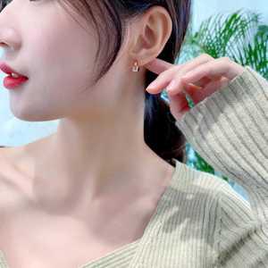 서초동 문가영 6회 귀걸이 골드 강희지 귀걸이