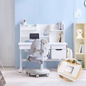 리바트 세계가구 프라임 키즈 각도높이조절 책상+의자+데스크패드 세트