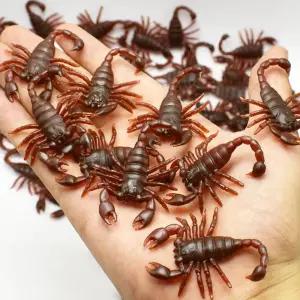 가짜 벌레 장난 할로윈 전갈 장난감 25개 피규어 미니어처 놀래키기 장난