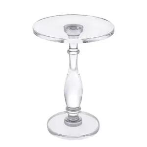 앤틱 사이드 테이블 아크릴 크리스탈투명 거실 협탁 카페