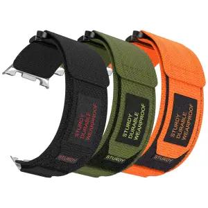 갤럭시워치8 클래식 46mm 44mm 40mm 호환 아웃도어 벨크로 스트랩 시계줄 밴드