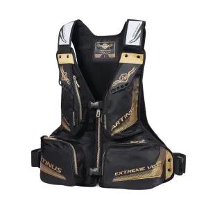 아티누스 여름철 부력 낚시구명조끼 블랙 AV-154B