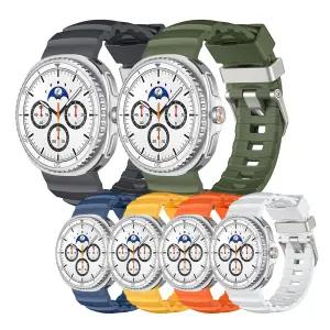 타임스토리 갤럭시워치8 트레드 실리콘 스트랩 원터치 워치밴드 시계줄