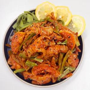 [닭고기몰] 모던푸드 레몬무뼈닭발 500g 궁채 레몬닭발