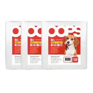 웁스 애견패드 최고급형 100매x3개