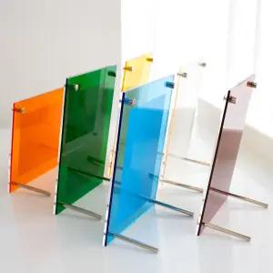 앤틱스퀘어 루미 컬러 아크릴 액자 6인치 사진 청첩장 웨딩 결혼식 포토테이블 액자