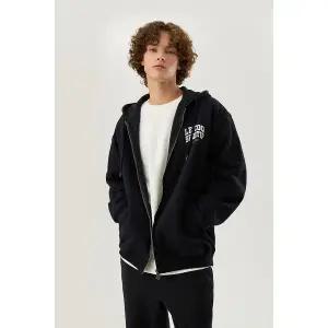 [르꼬끄](센텀시티점)(40% OFF) Lecoq 셸파 후드집업 남녀공용 (QP423TFTO2_BLK)