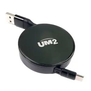 UM2 240W USB A+C to C타입 고속 충전 릴 케이블 UMCA-RL240W