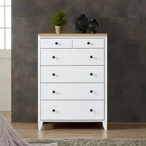 우아미가구 유엘 5단 서랍장 800