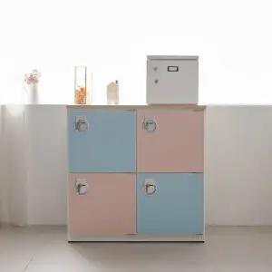 [우아미]레준 2단 사물함 신발장 보관함 800