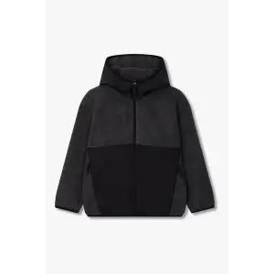 [엠포리오아르마니주니어](대구신세계)배색 패치 플리스 후디 집업(0455301107)