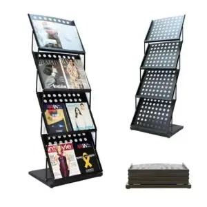 리플렛 거치대 전단지 잡지 꽂이 카다로그 진열대 리플렛거치대 메뉴판거치대 브로셔거치대