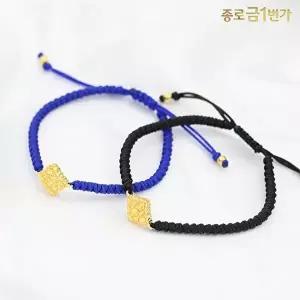 [종로금1번가]순금 팔찌 컷팅 스퀘어 매듭 1.875g