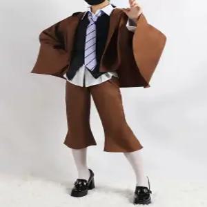 문호 스트레이독스 에도가와 란포 코스프레 탐정사 코스튬 풀세트 의상