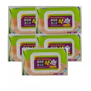 버블윅 물걸레 청소포 샥 30매(대형) 5개입/일회용걸레/청소포대형/밀대패드/삼성물걸레청소포/걸레포/리필