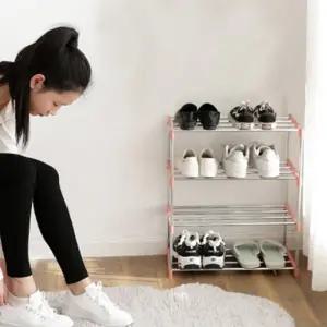 현관 신발장 신발정리대/신발/정리대/틈새/수납장/정리함/정리/선반/미니/보관함/간이/거치대/접이식/슈즈