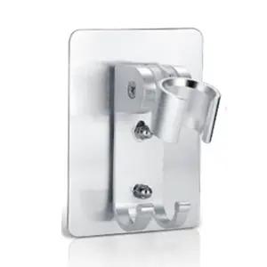 무타공 접착식 샤워기 홀더 거치대 행거 샤워걸이/걸이/각도/조절/흡착/샤워/흡착식/접착/거치/스텐/헤드