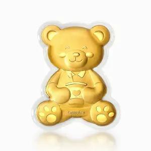갤러리아 순금 선물 곰돌이 골드바 24K 0.2G