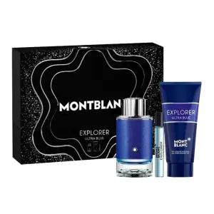 몽블랑 익스플로러 울트라블루 EDP 100ml + 미니스프레이 7.5ml + 샤워젤 100ml 기획세트